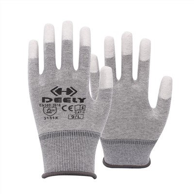 Nylon Carbon Fiber White PU Fingertips Ingwanti Miksijin